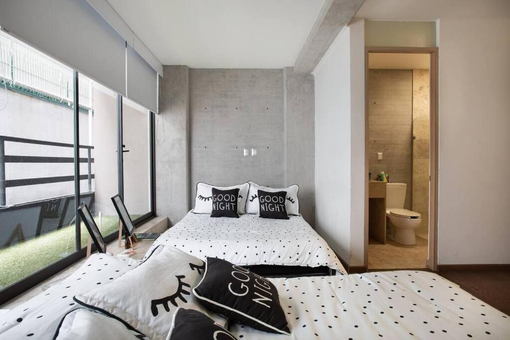 La Condesa Extraordinario Depa 8 Personas De Dos Pisos Y Terraza Con Descuento A Partir De La 3a Noche Apartamento
