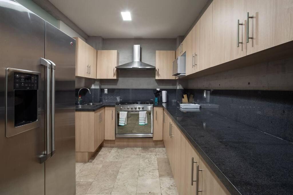 Apartamento La Condesa Extraordinario Depa 8 Personas De Dos Pisos Y Terraza Con Descuento A Partir De La 3a Noche México DF
