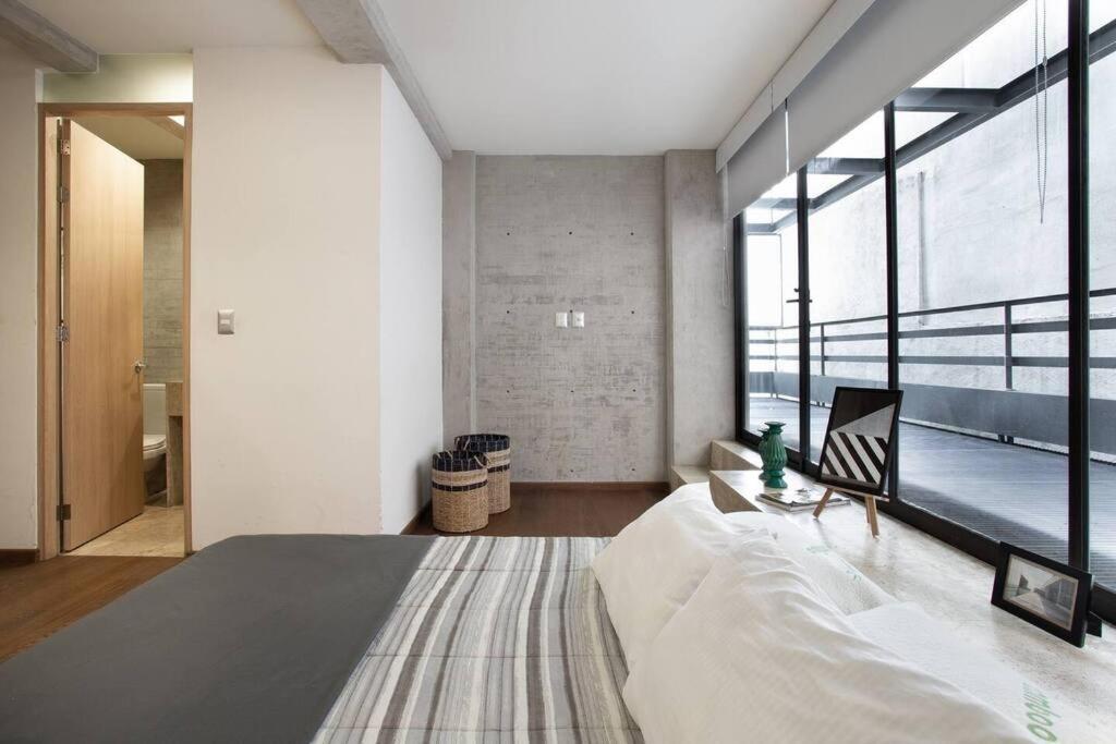 Apartamento La Condesa Extraordinario Depa 8 Personas De Dos Pisos Y Terraza Con Descuento A Partir De La 3a Noche *