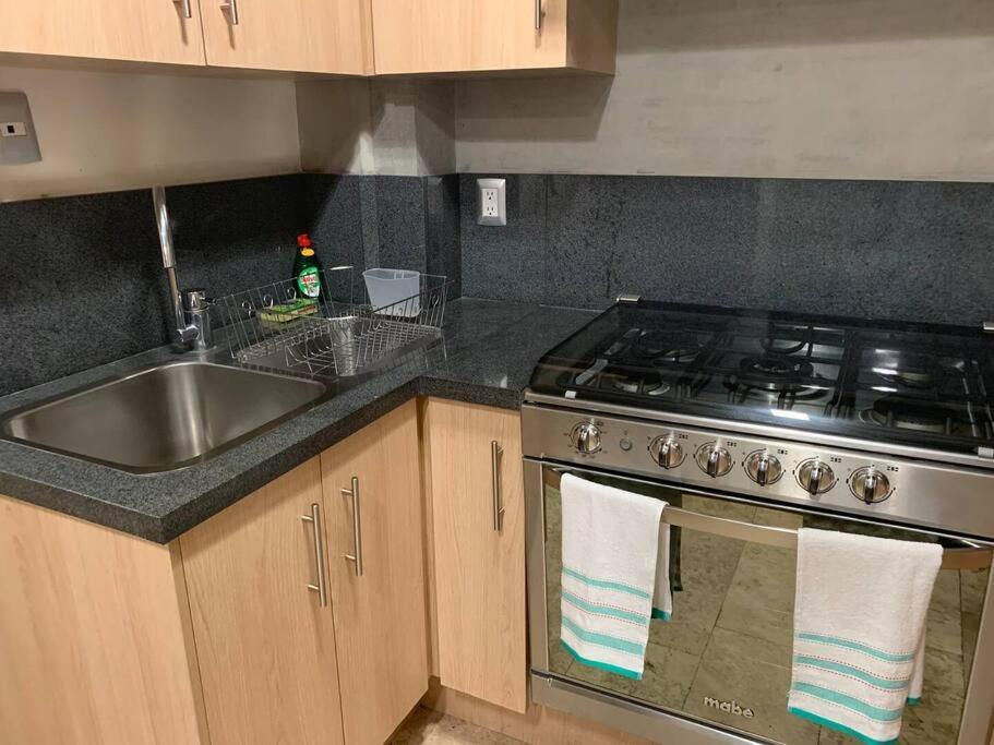 Apartamento La Condesa Extraordinario Depa 8 Personas De Dos Pisos Y Terraza Con Descuento A Partir De La 3a Noche
