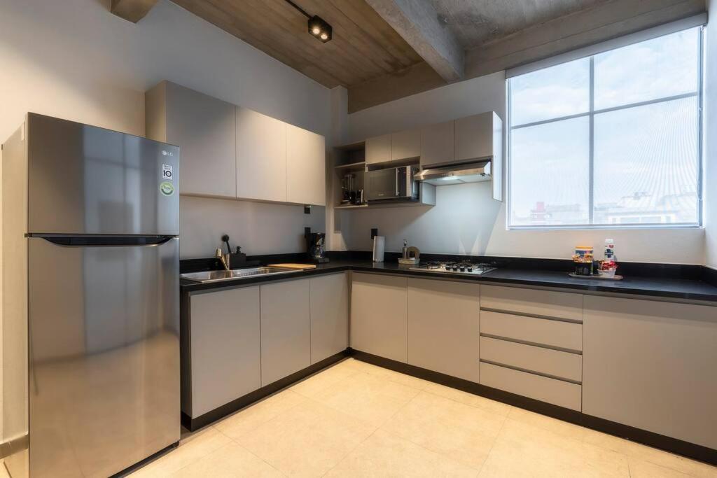 P302 Zocalo 3bdrm 2bath Rooftop Ac Apartamento *