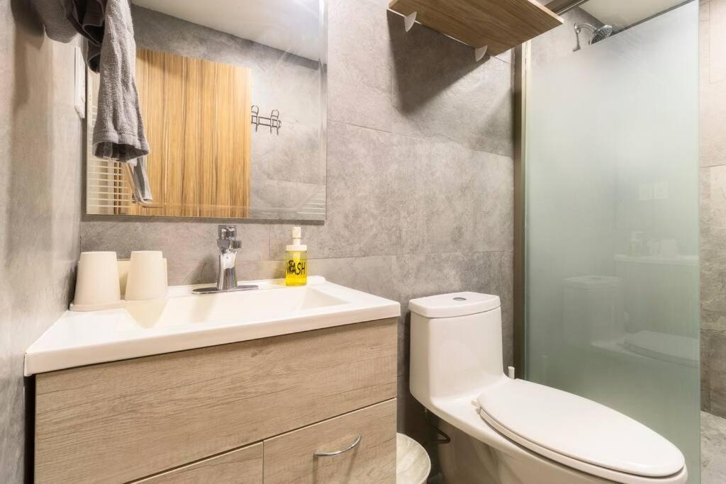 Casa de férias 102 Centro 2bdrm 2bath Ac Rooftop Cidade do México