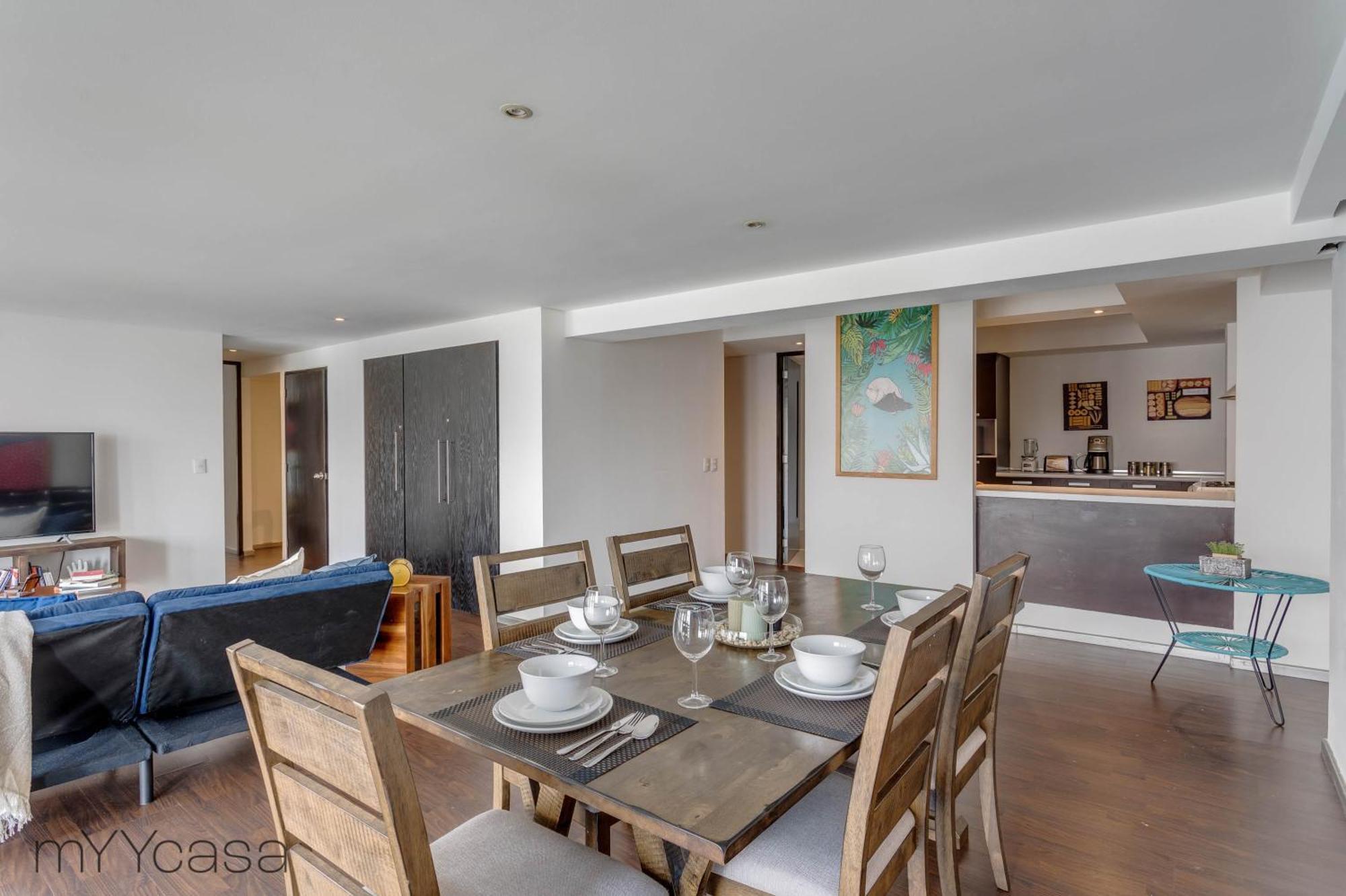 'nuevo Leon' En Condesa Cdmx Apartamento