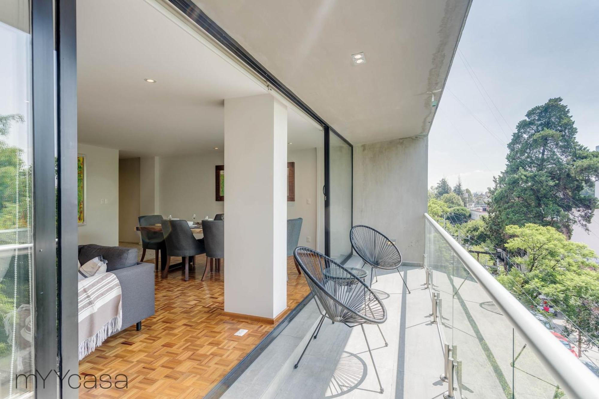 3 Bedrooms With Panoramic Terrace Mexico City