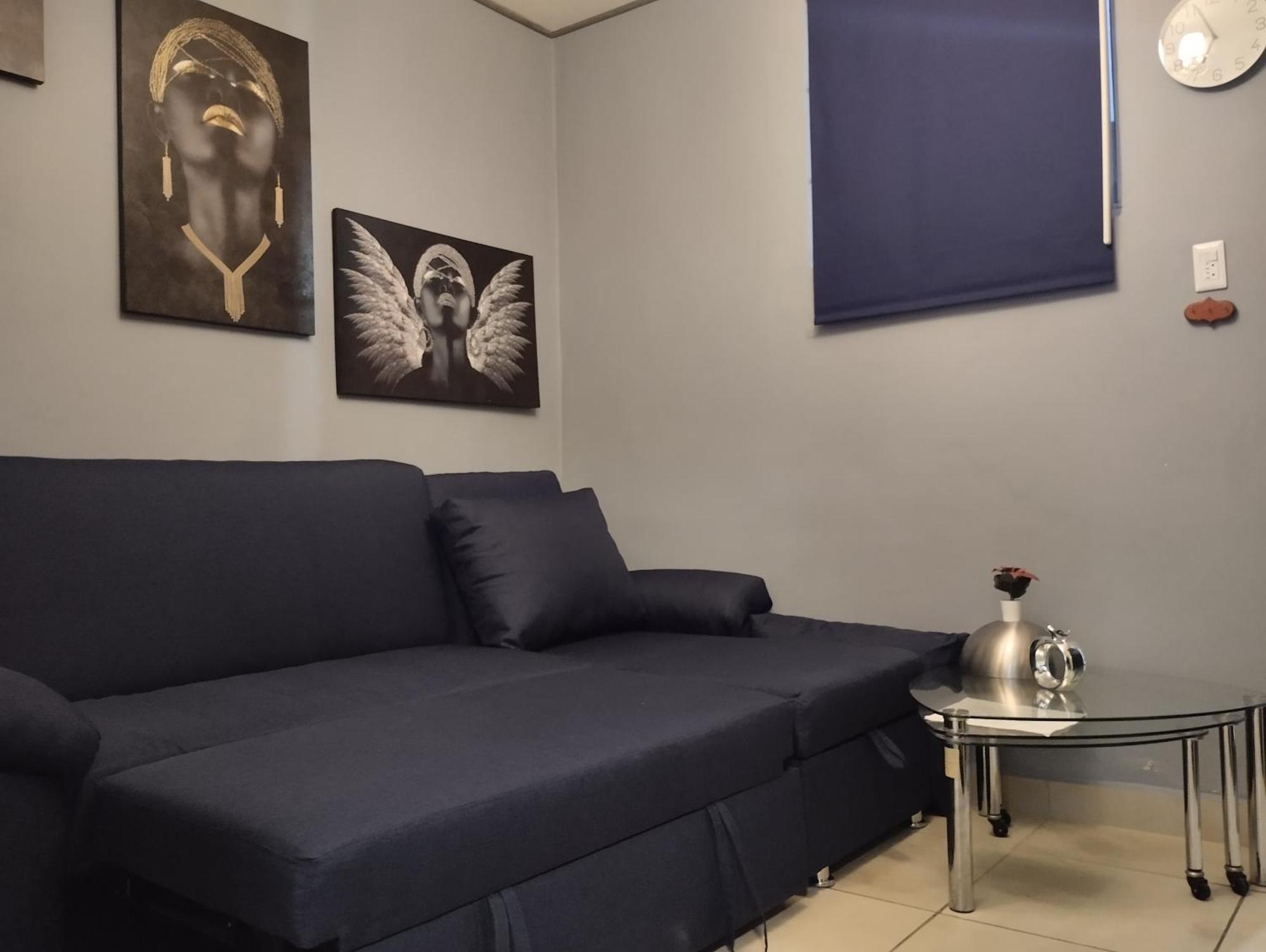 Apartamento Bonito depto con patio y oficina a 7 minutos caminando AICM *