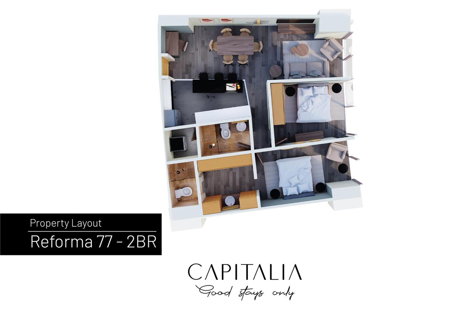 Aparthotel Capitalia - - Reforma Centro Mexico City