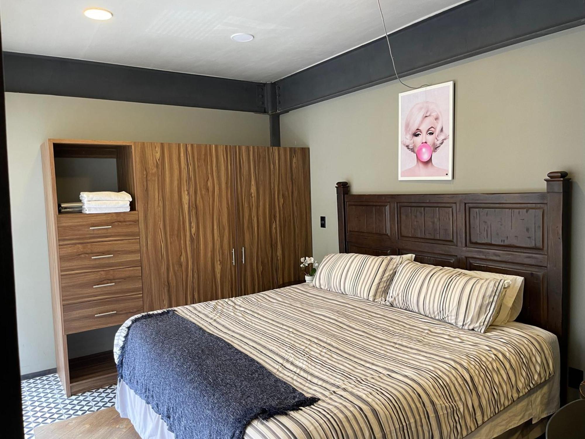 Apartamento Increible Loft En La Condesa Cama King Size