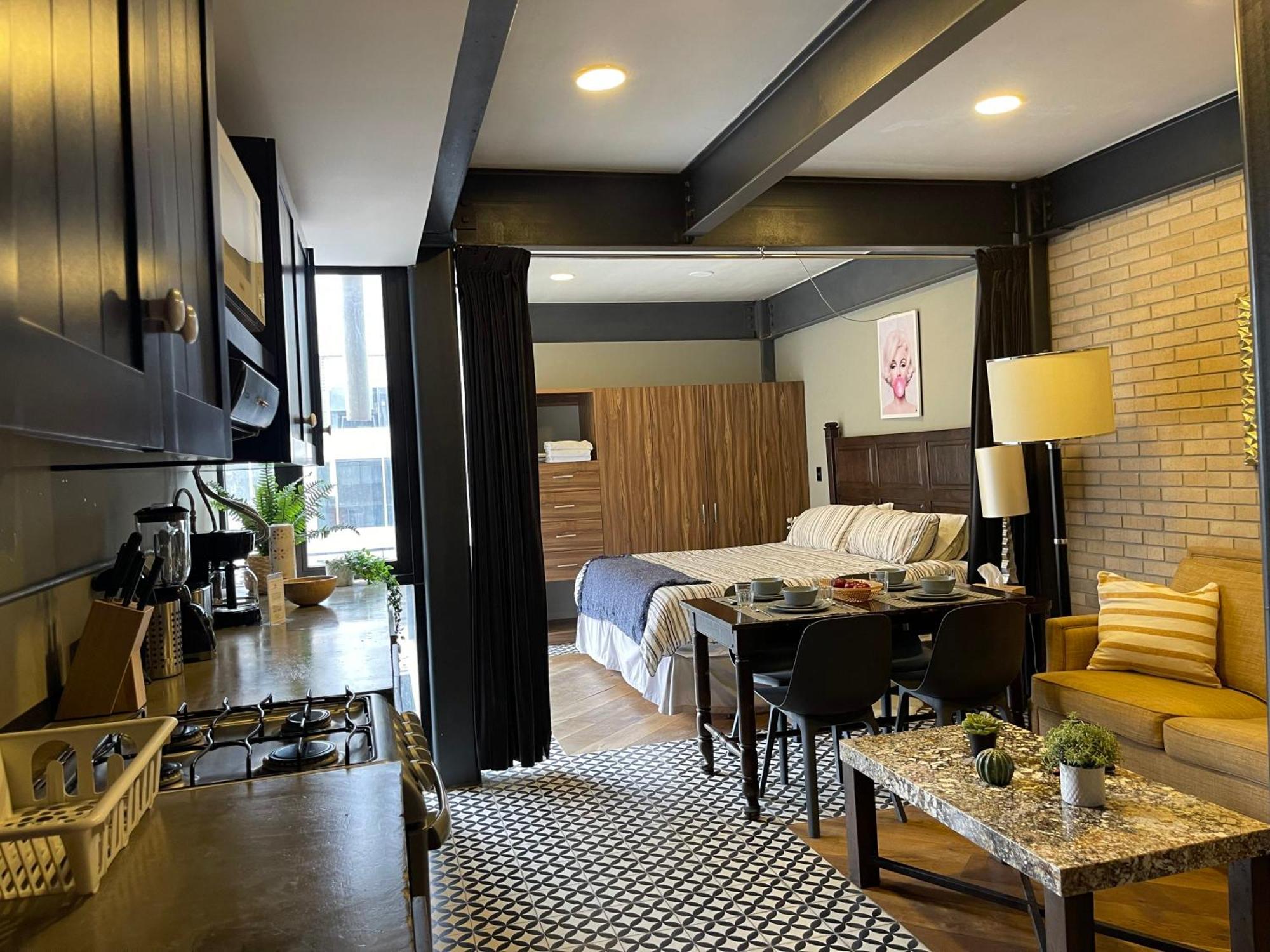 Apartamento Increible Loft En La Condesa Cama King Size México DF