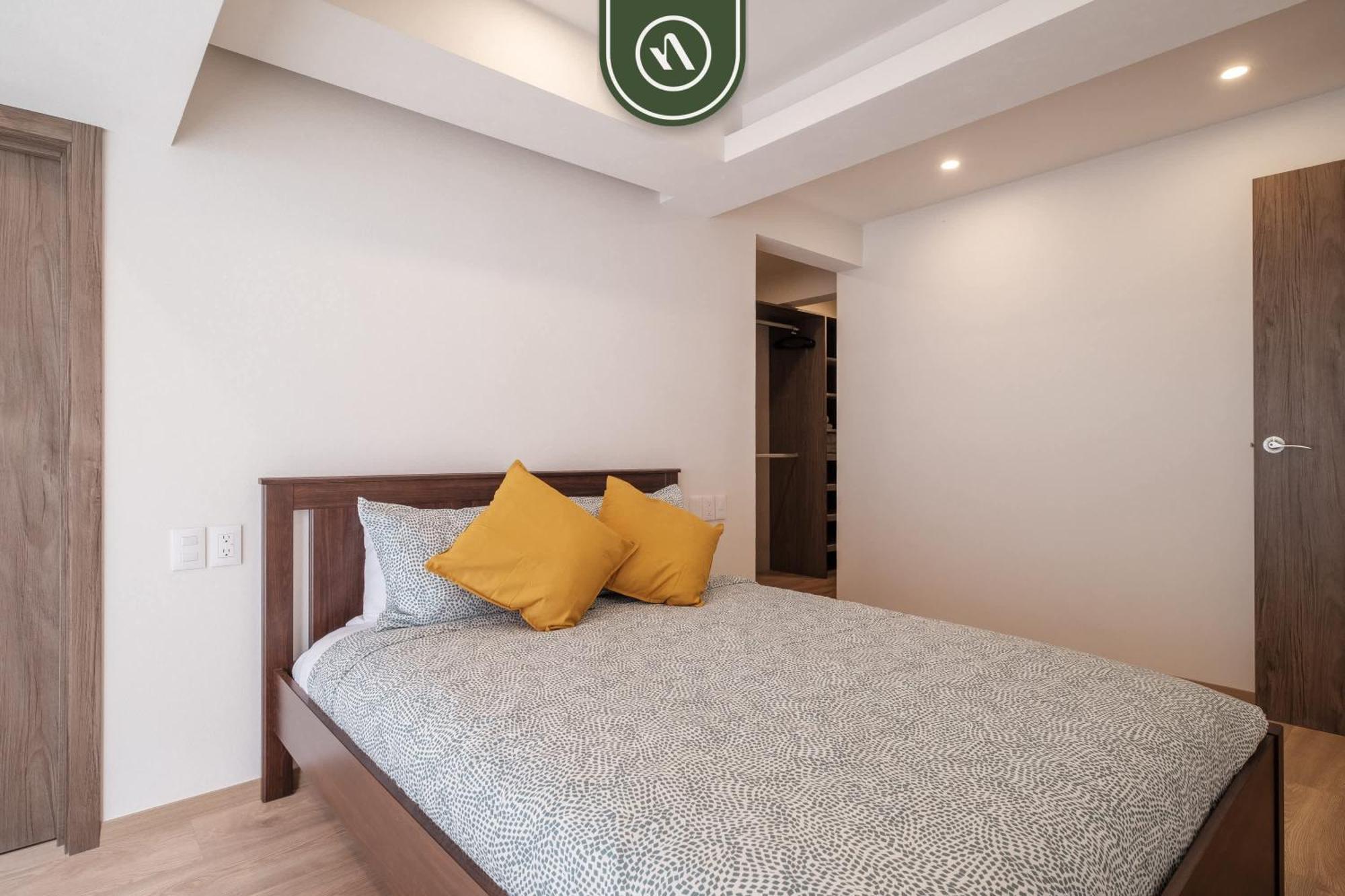 Amazing 2 Bedroom With Private Patio In Reforma * México DF