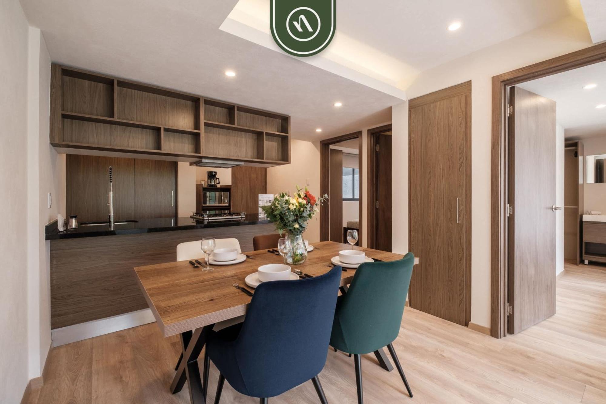 Inn Brand New 2 Bedroom In Reforma - King Beds Mexico City