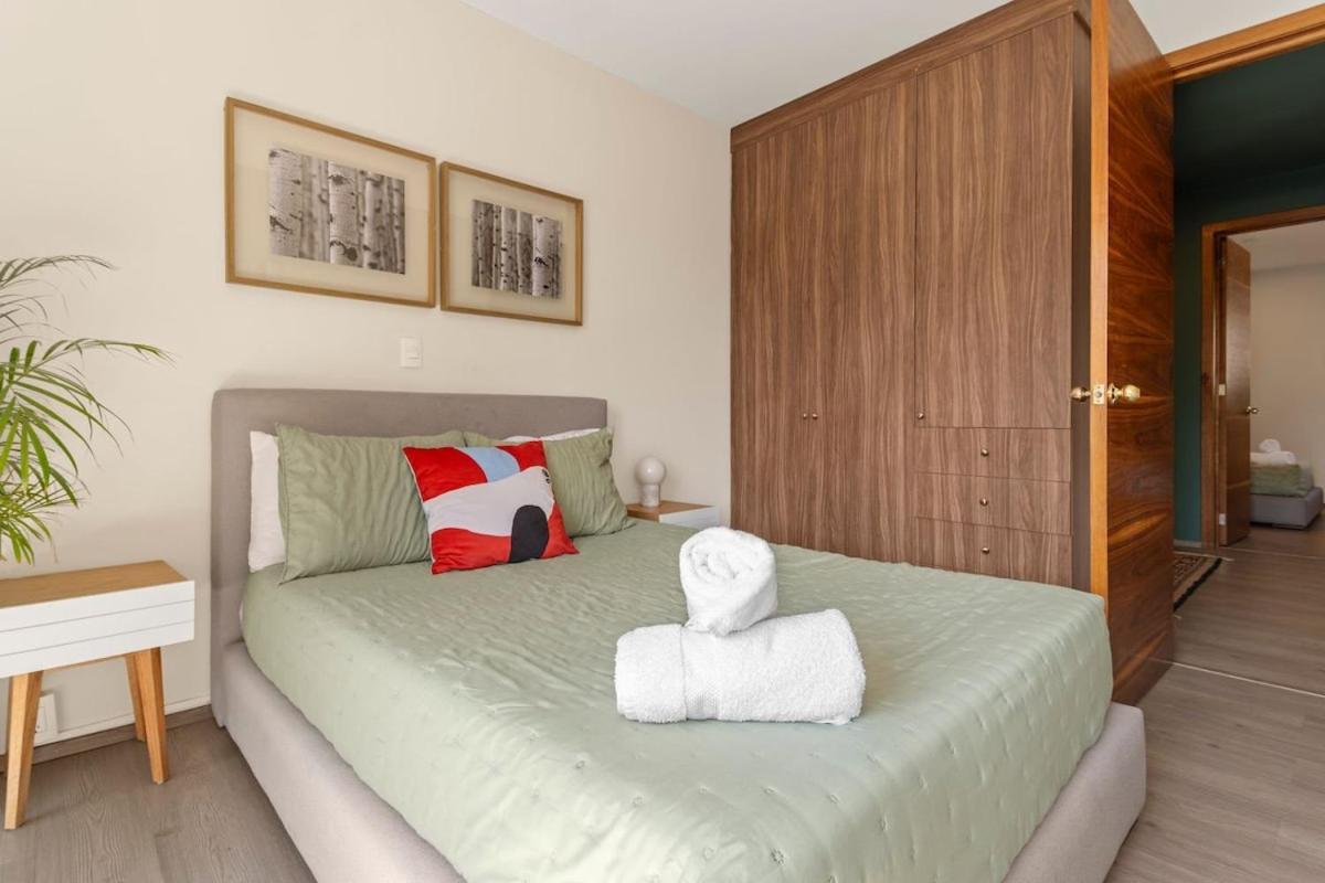 Apartamento 205-2 Heart Of Roma Norte 3br- Private Terrace *