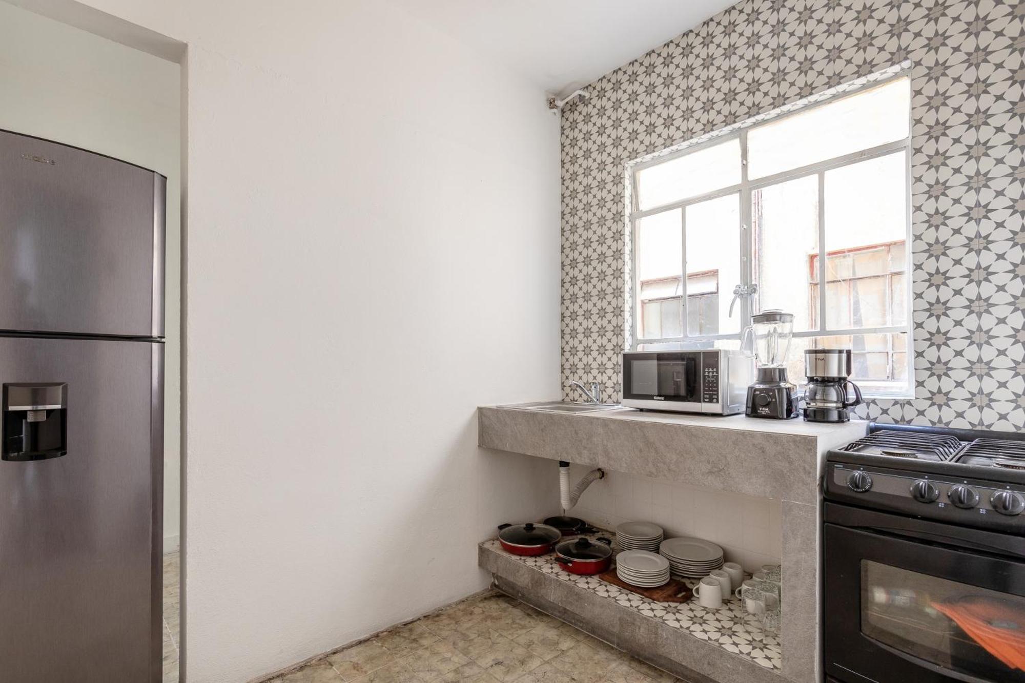 Connected In Roma - 3br- Fast Wifi- Laundry Apartamento México DF