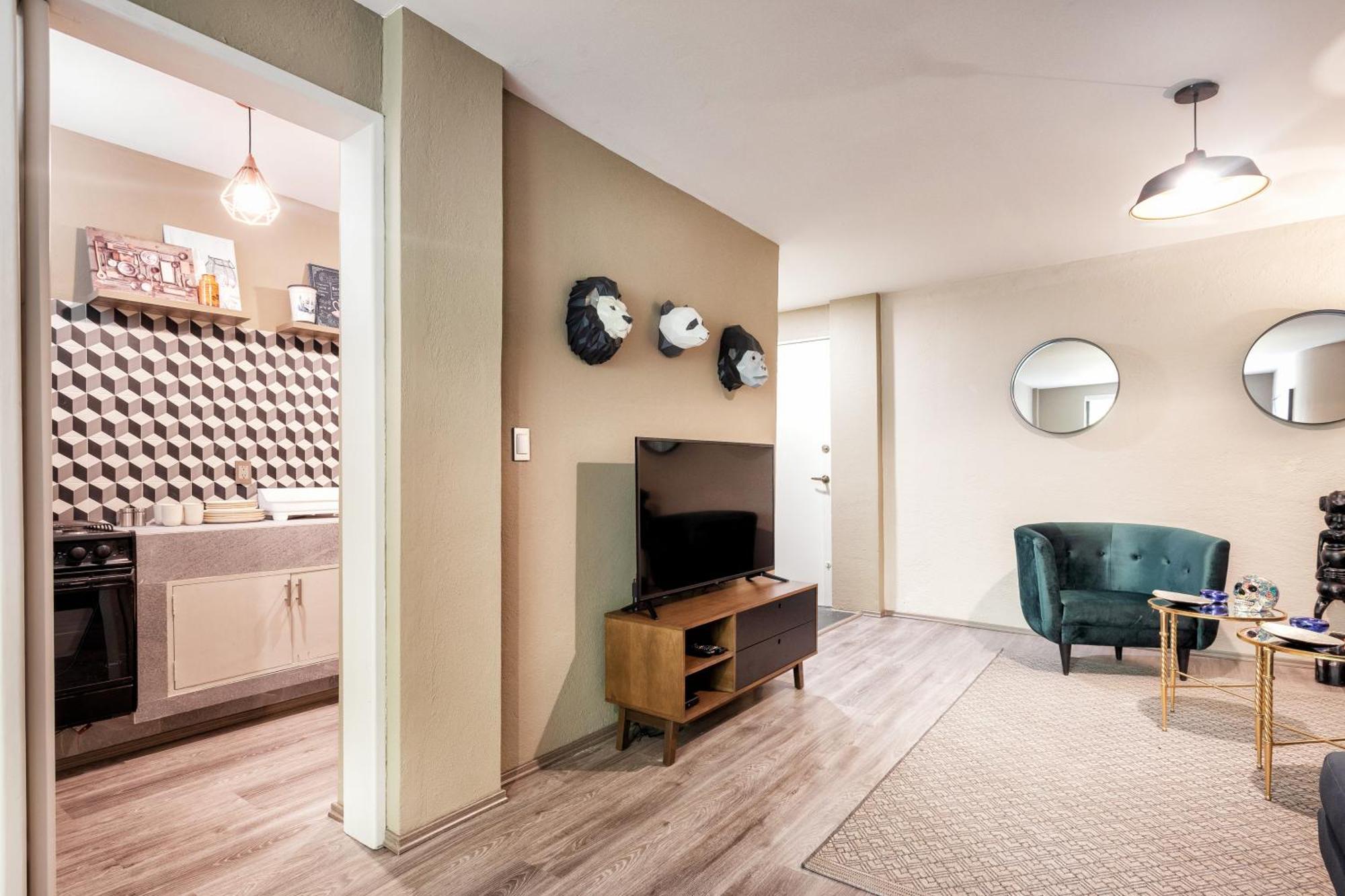 Apartment Bright & Stylish In Roma Condesa Sleeps 7 *