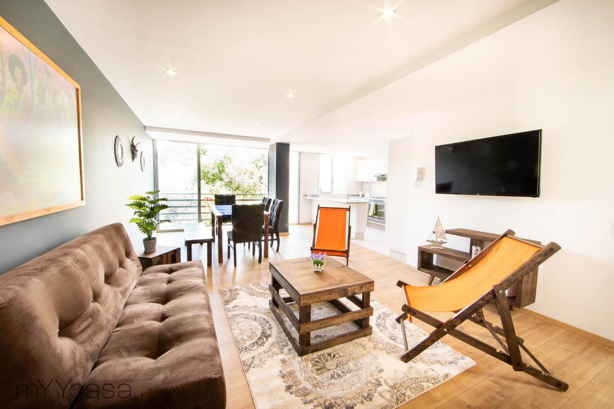 Apartment Nadal 203 - New Park Front Terrace Close To Polanco Mexico City