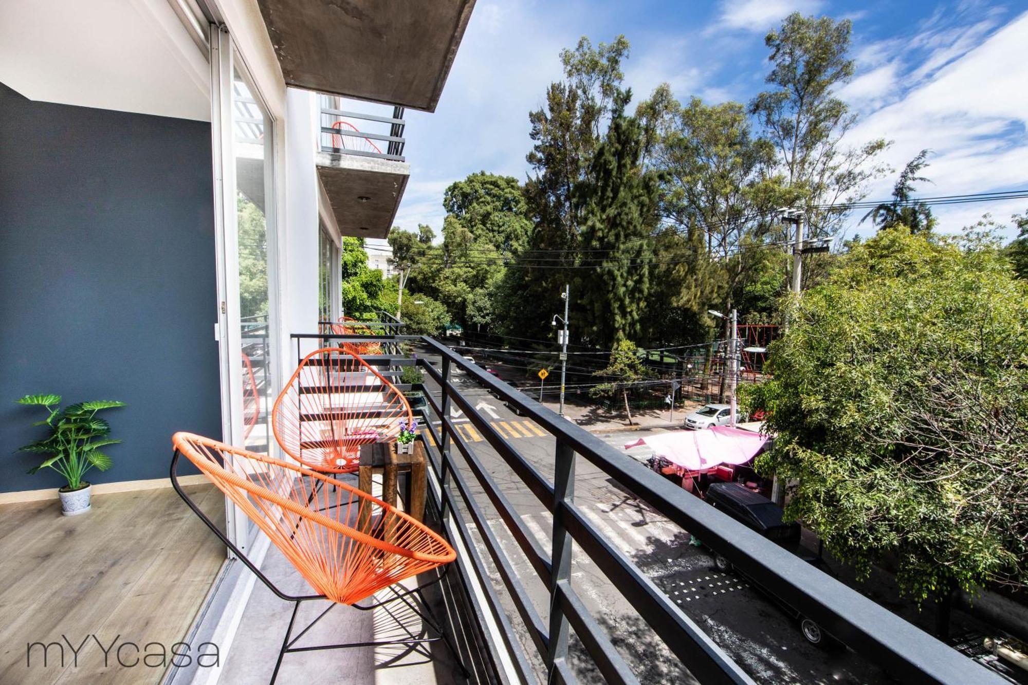 Nadal 203 - New Park Front Terrace Close To Polanco * Mexico City