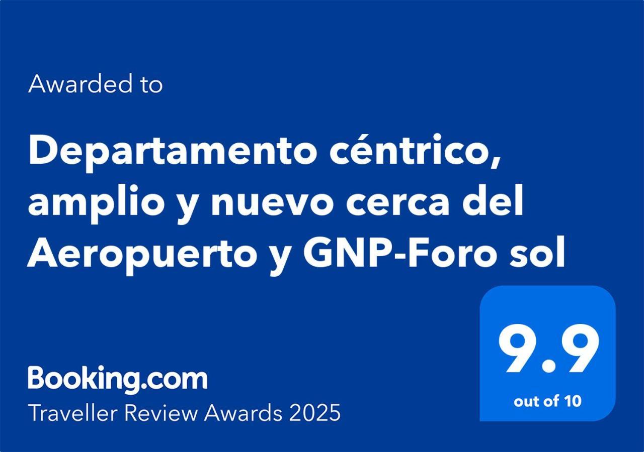 Apartment Departamento Centrico, Amplio Y Nuevo Cerca Del Aeropuerto Y Gnp-foro Sol Mexico City