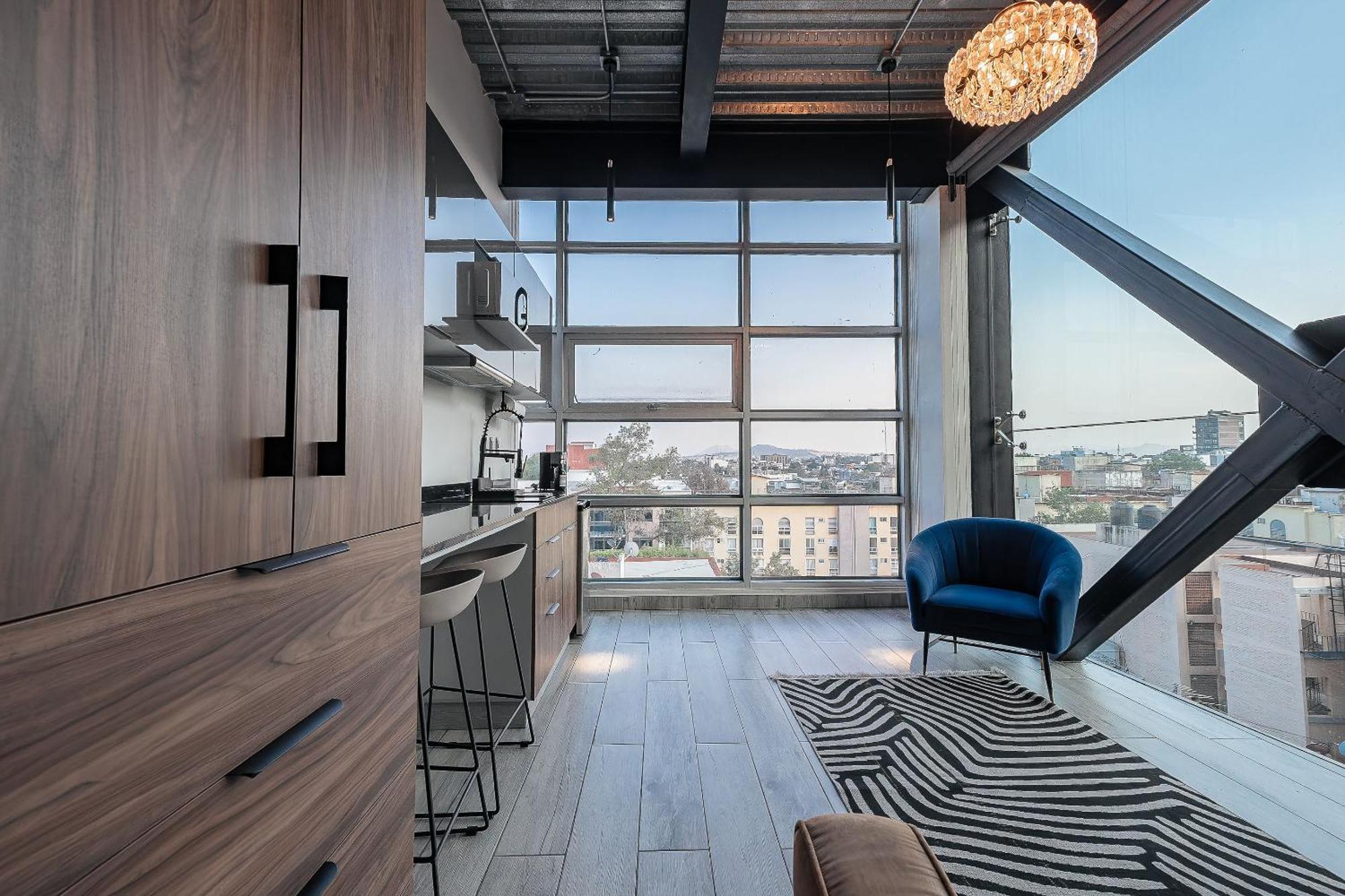 The Diamond Loft Modern Luxury With A Fully Equipped Kitchen Mexico City