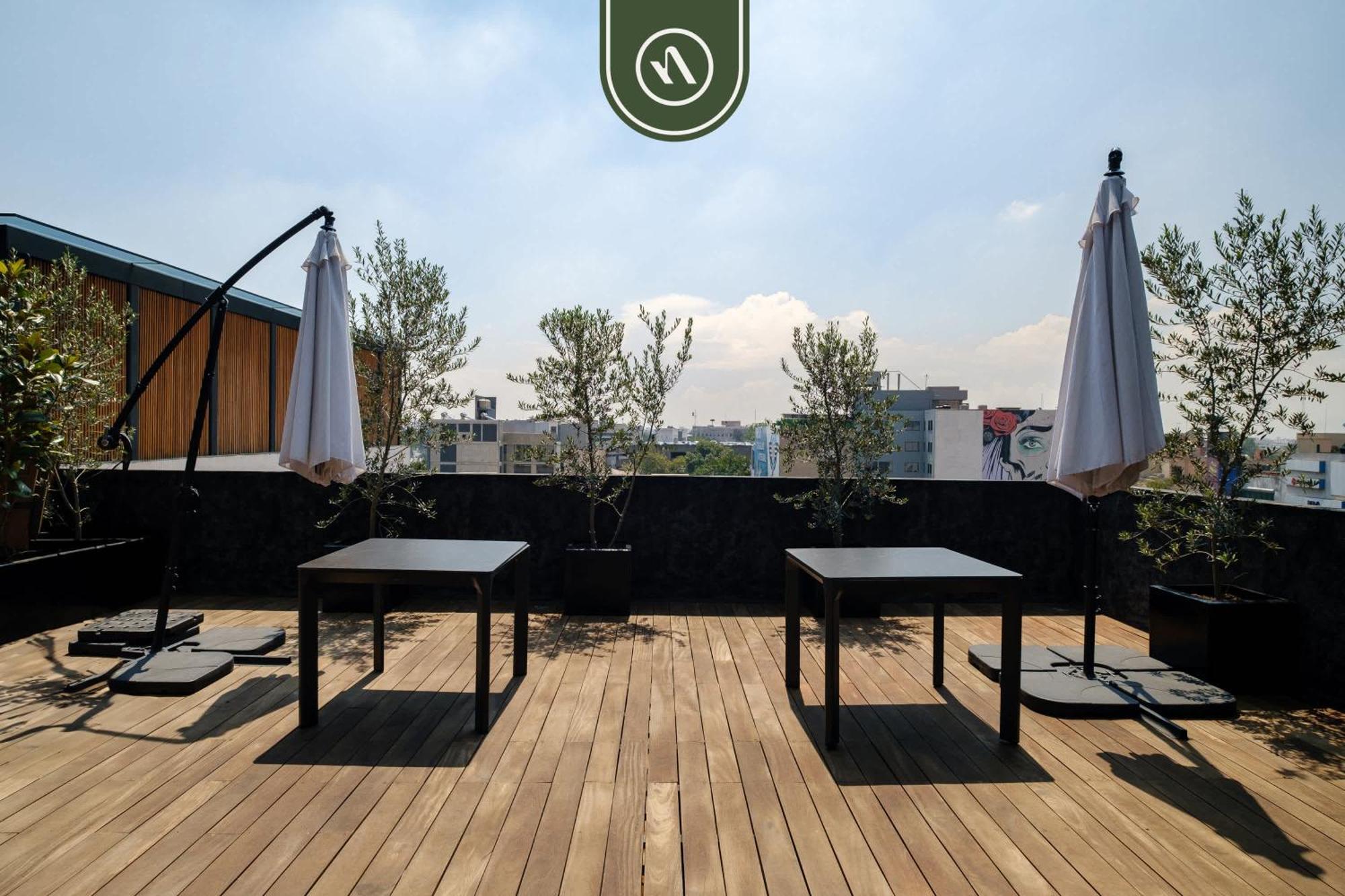 Centric 2 Bedroom - Gym - Open Air Cinema México DF