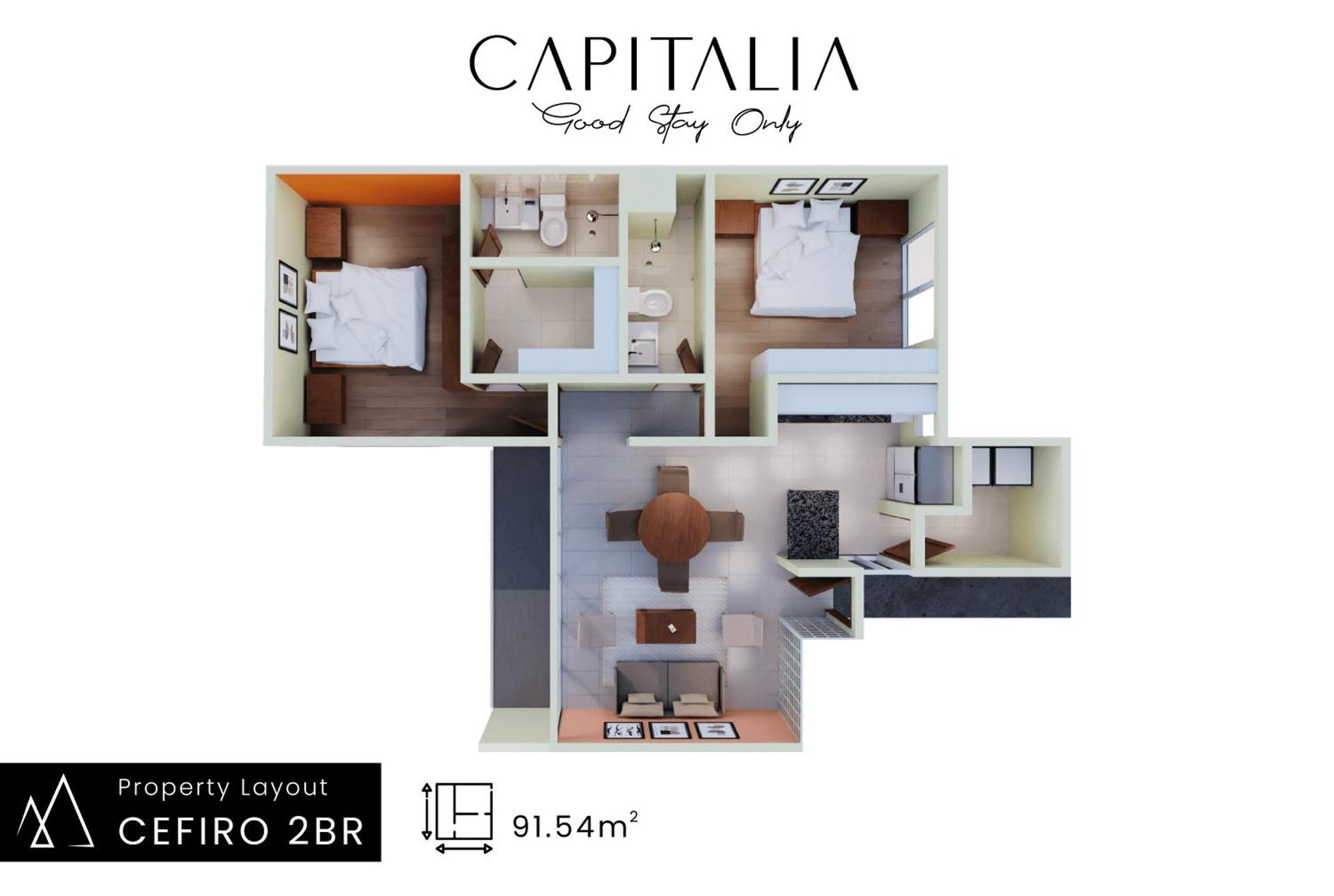 Apartahotel Capitalia Living - - Céfiro Cinco
