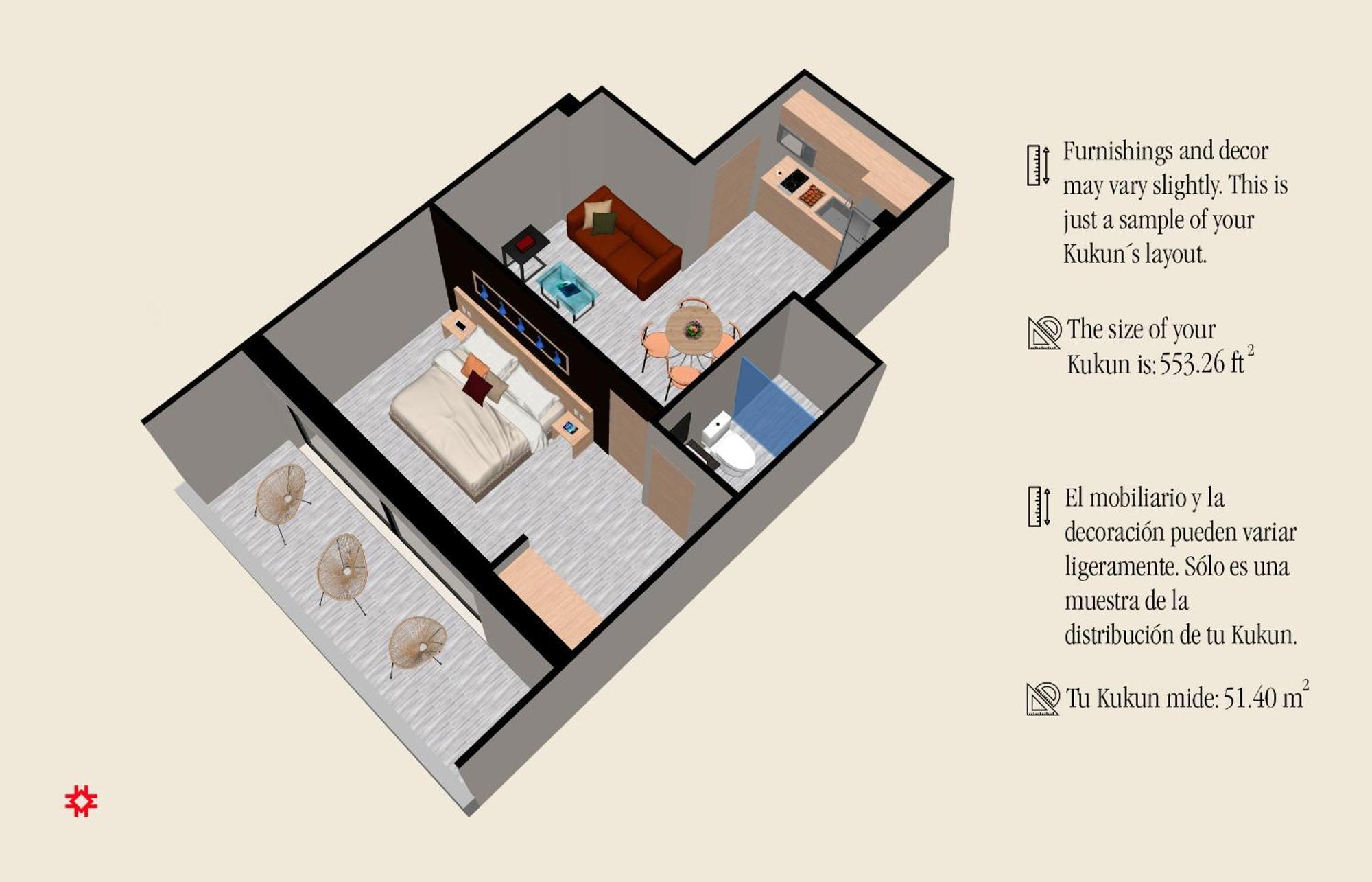 Apartamento Kukun Inspire Polanco Cidade do México