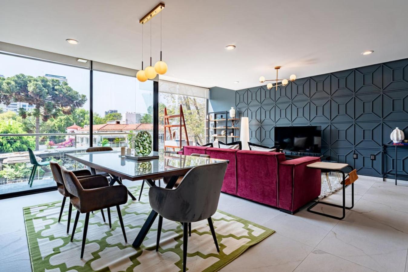 Stylish 2 Oasis With Private Balconies * México DF