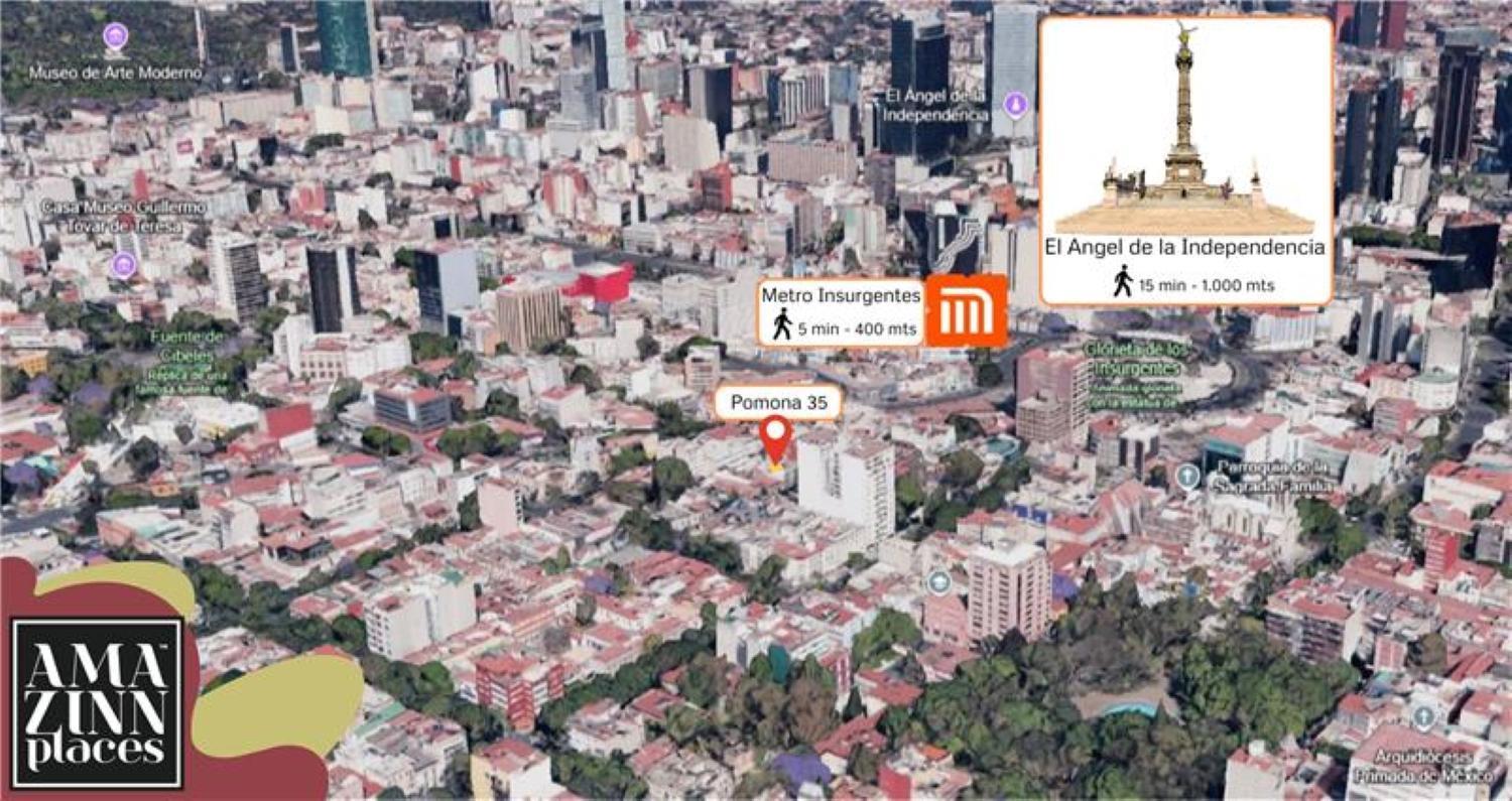 Amazinn Places Roma Norte - Cdmx Apartamento Cidade do México