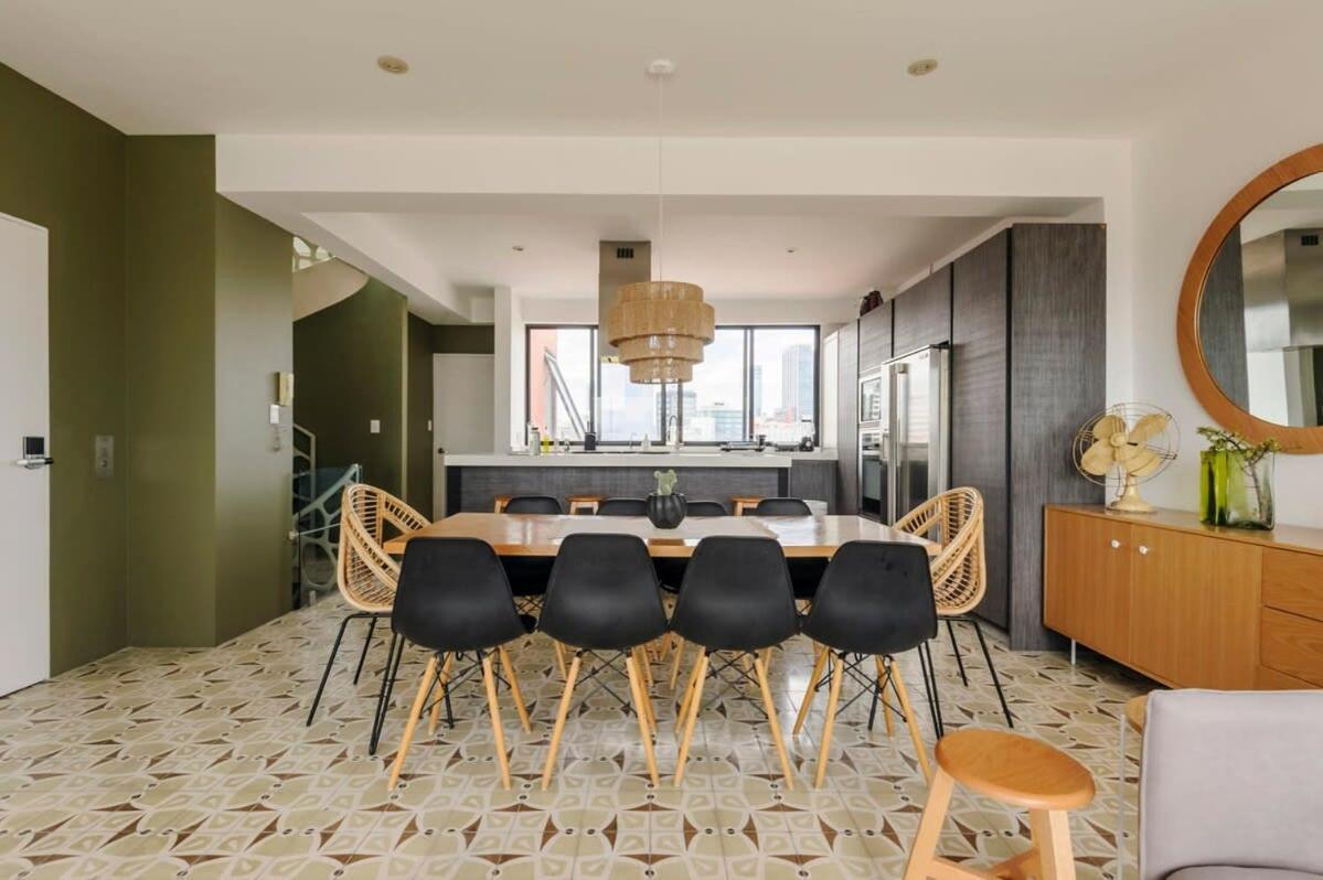 Spectacular 3br Triplex In Roma Norte * Cidade do México
