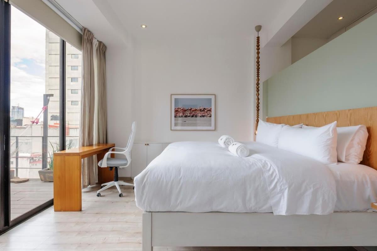 Spectacular 3br Triplex In Roma Norte