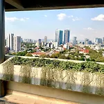Piso 9 Con Vistas Espectaculares, 2 Recamaras 6 Personas, Gym Y 2 Parkings