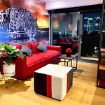 Piso 9 Con Vistas Espectaculares, 2 Recamaras 6 Personas, Gym Y 2 Parkings