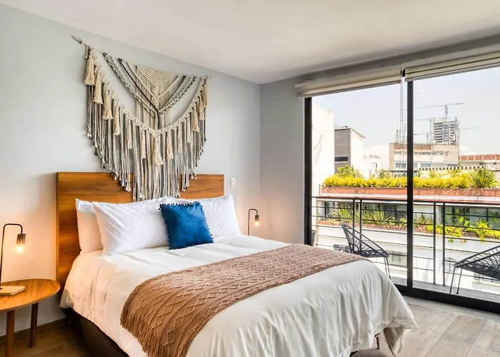Chic Ph Haven With Rooftop, Condesa 2Br By Tasman