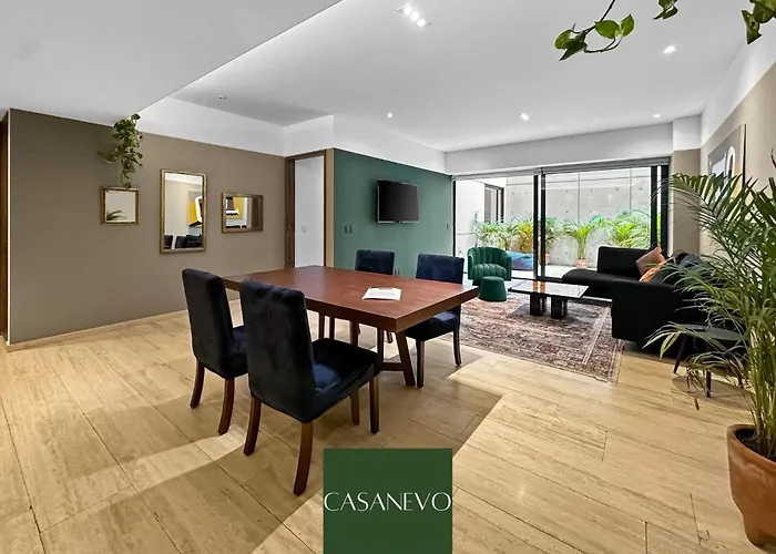 23Gh3 2Br 2Baths Private Patio - Prime Roma Norte