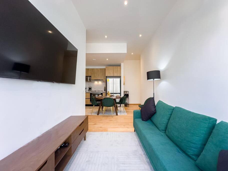 Apartamento Depto Roma Nte, Rooftop Grill+gym, 2 Bed, Shops