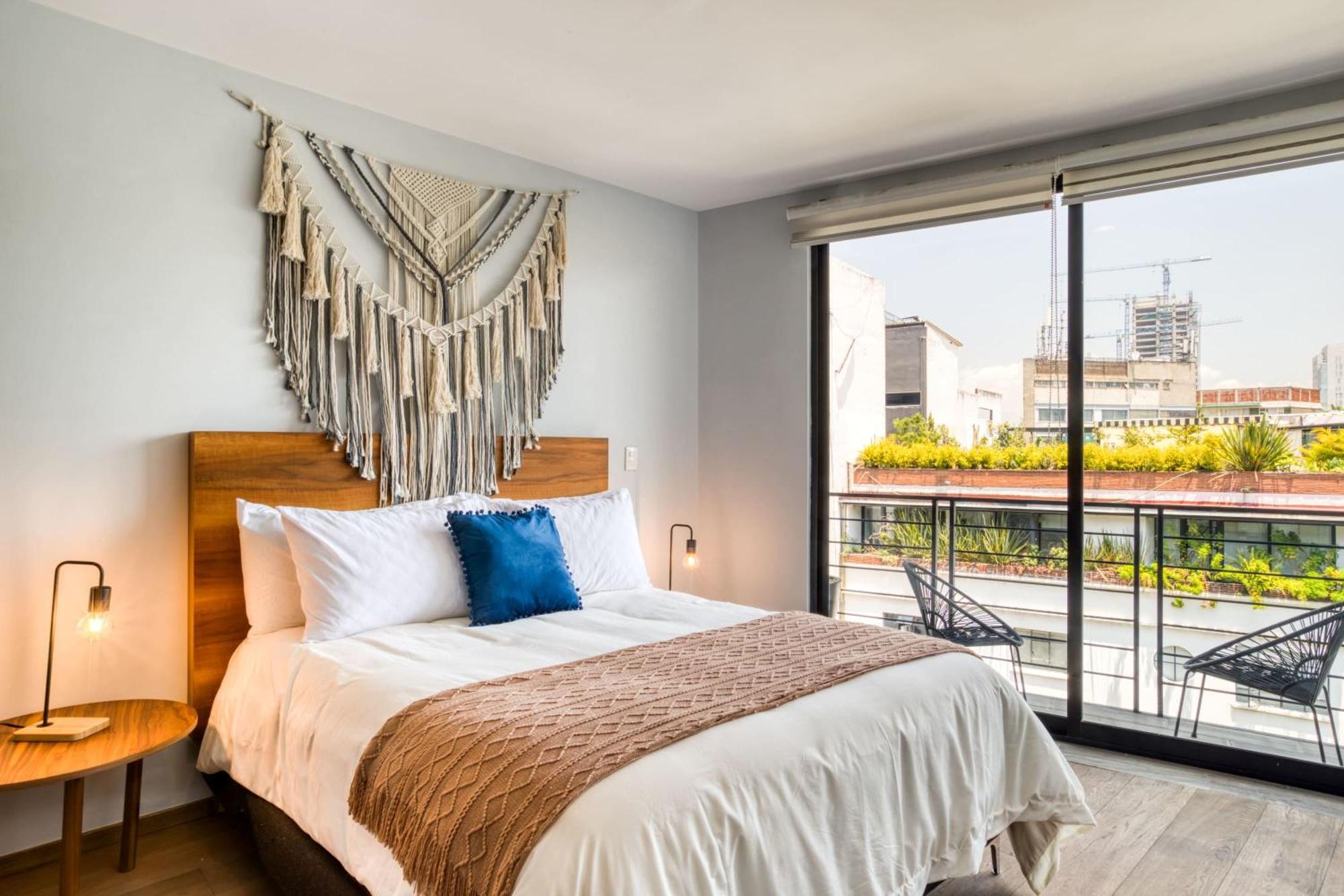 Chic Ph Haven With Rooftop, Condesa 2br By Tasman Сasa de vacaciones