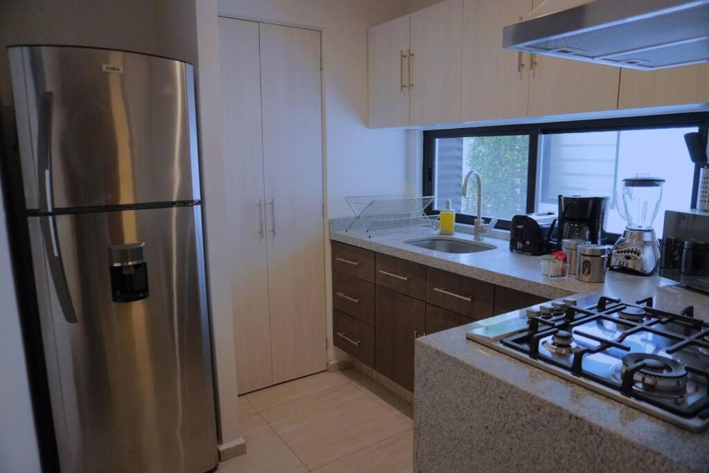 Loft Con Balcon En Roma Norte Apartamento