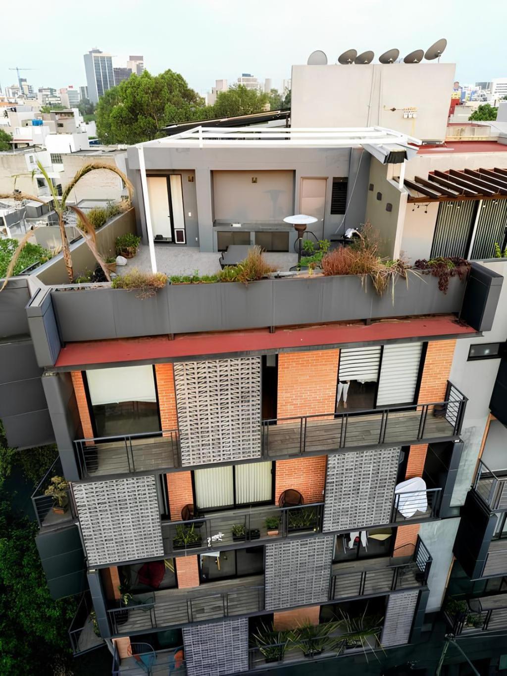 Chic Ph Haven With Rooftop, Condesa 2br By Tasman * México DF