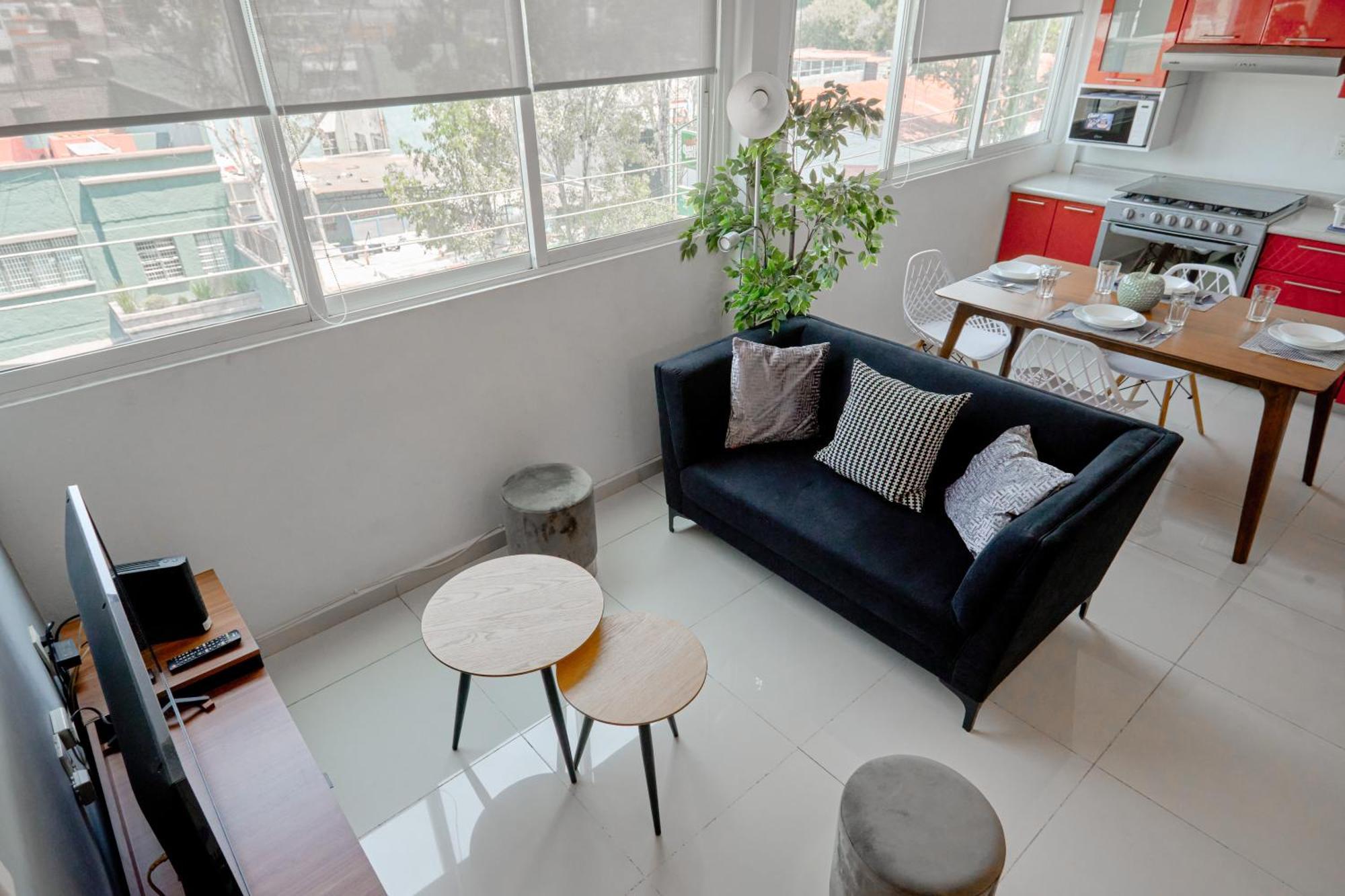 Amazing Close To Foro Sol Colonia Roma Airport And Downtown México DF