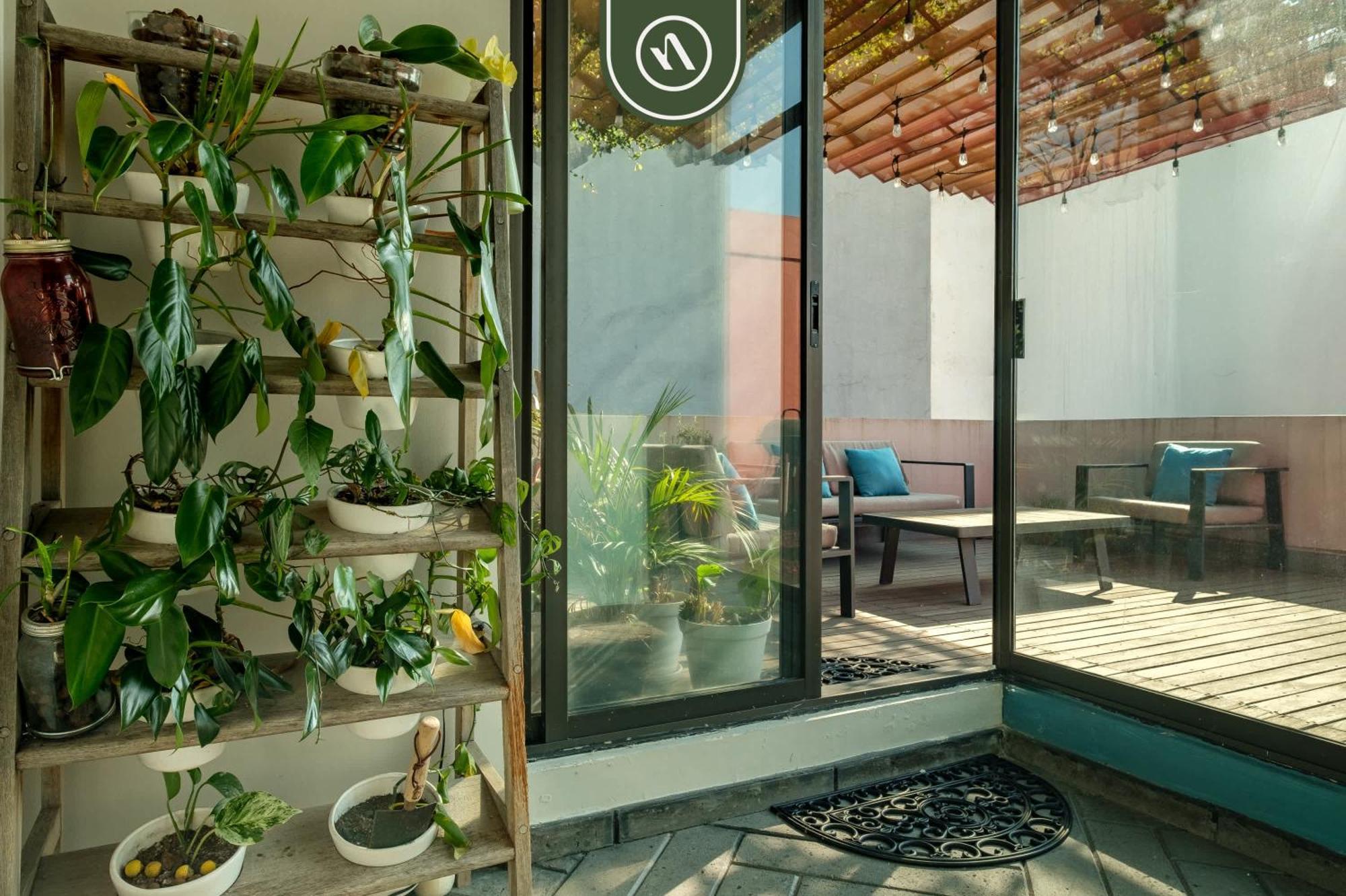 Apartment 2 Bedroom Penthouse In Roma - Private Rooftop Garden Mexico City