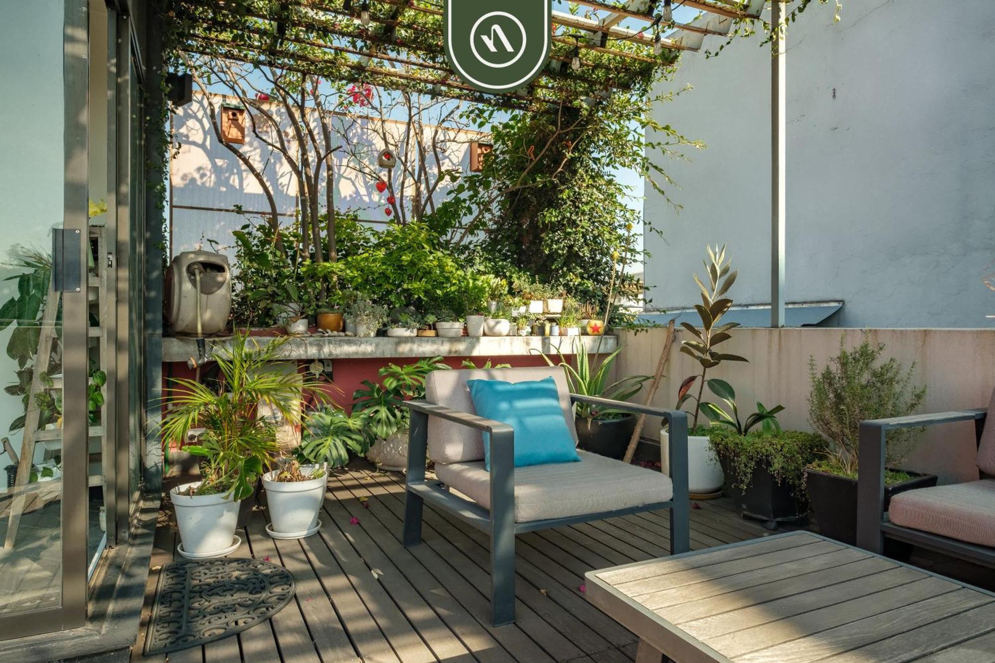 2 Bedroom Penthouse In Roma - Private Rooftop Garden *