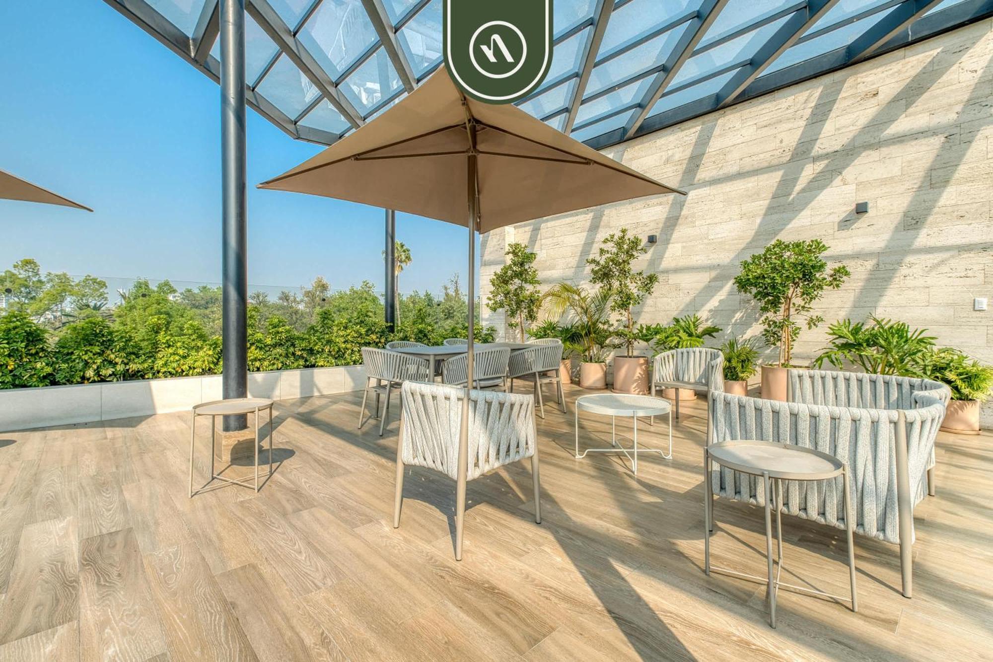 Apartamento Luxury 2 Bedroom - Rooftop Pool With View México DF