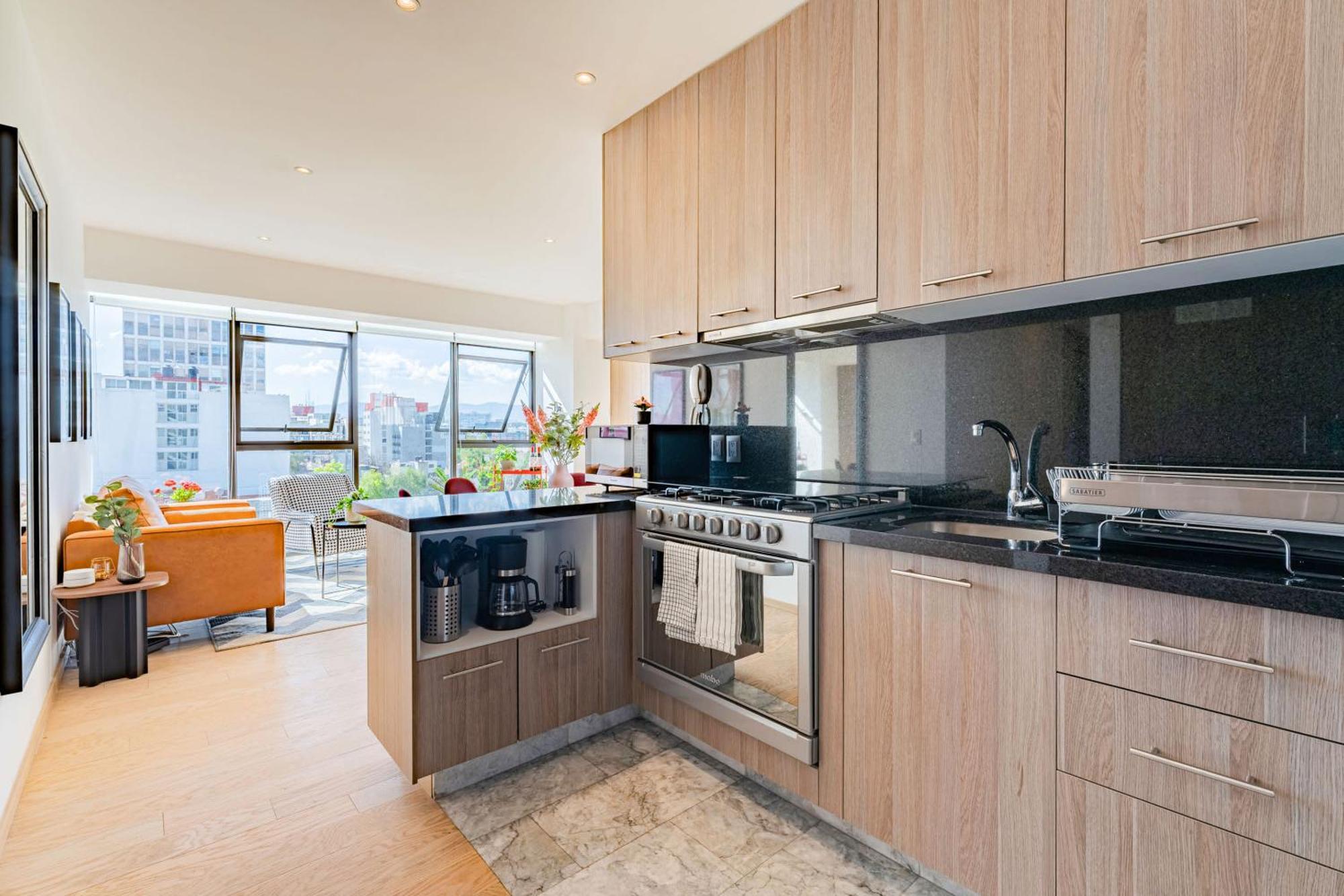 Сasa de vacaciones New La Roma Penthouse 100m2 Terrace Pool And Gym *