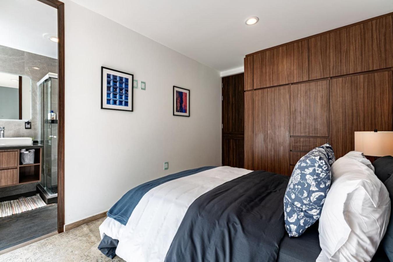 Bright Stylish Retreat With Private Balcony And Wifi México DF